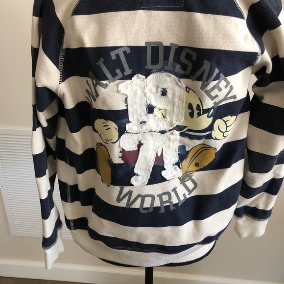 Kids disney mickey mouse hooded zippered sweatshirt - Picture 4 of 4